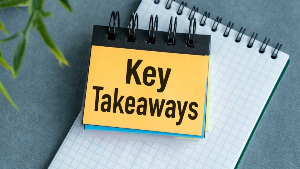 Key Takeaways