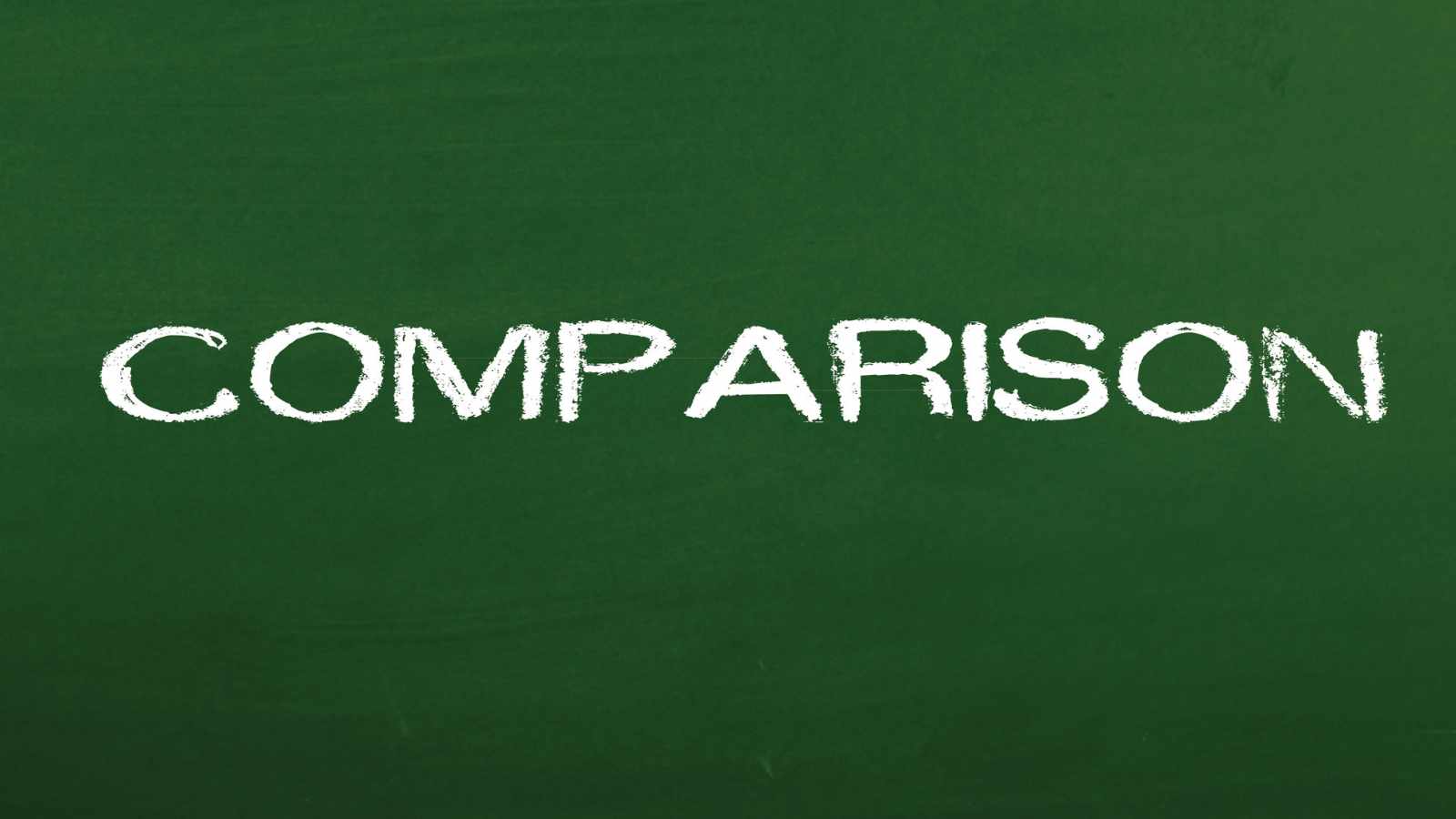 Let Go of Comparisons