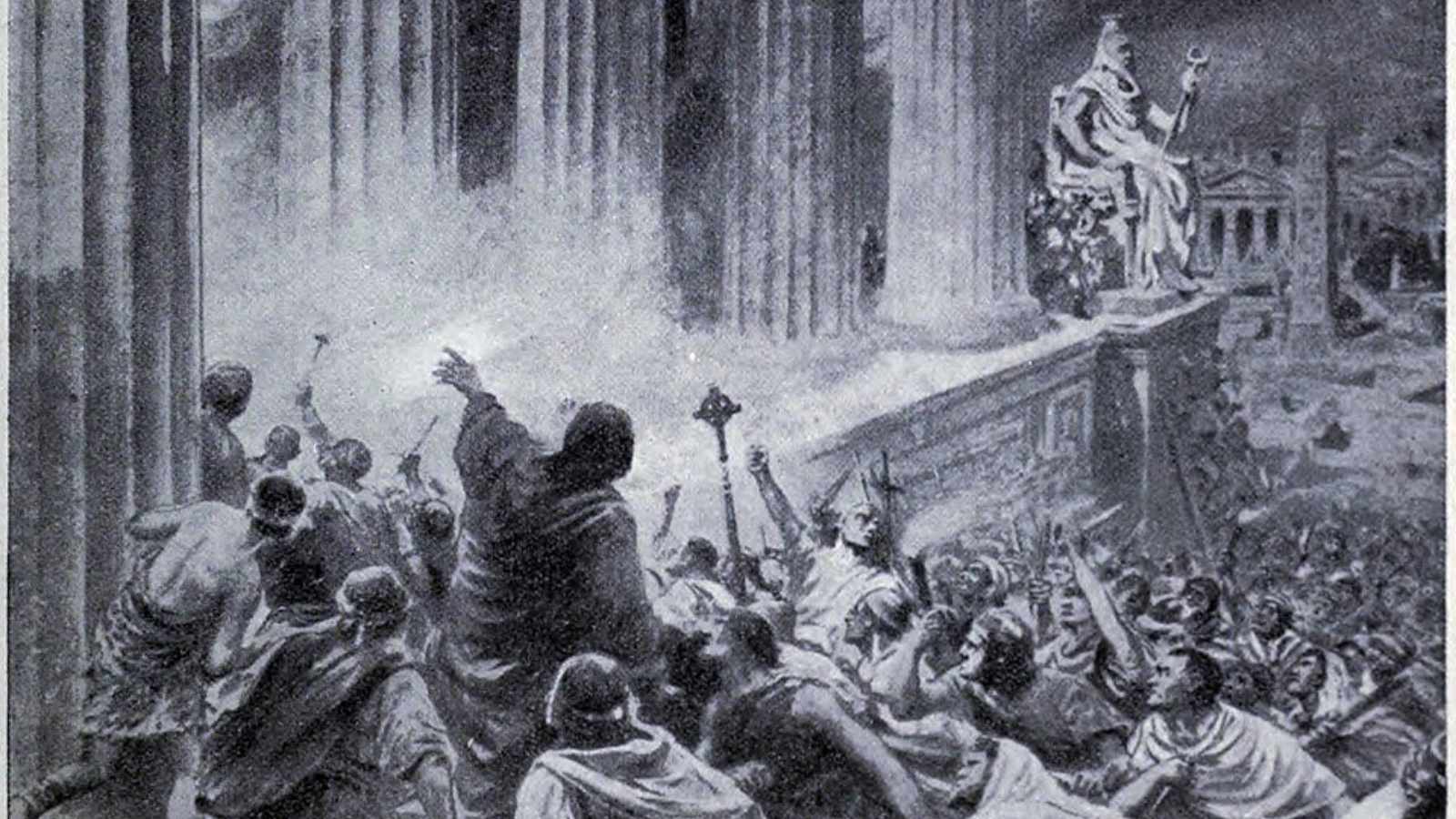 The Fall of the Library of Alexandria