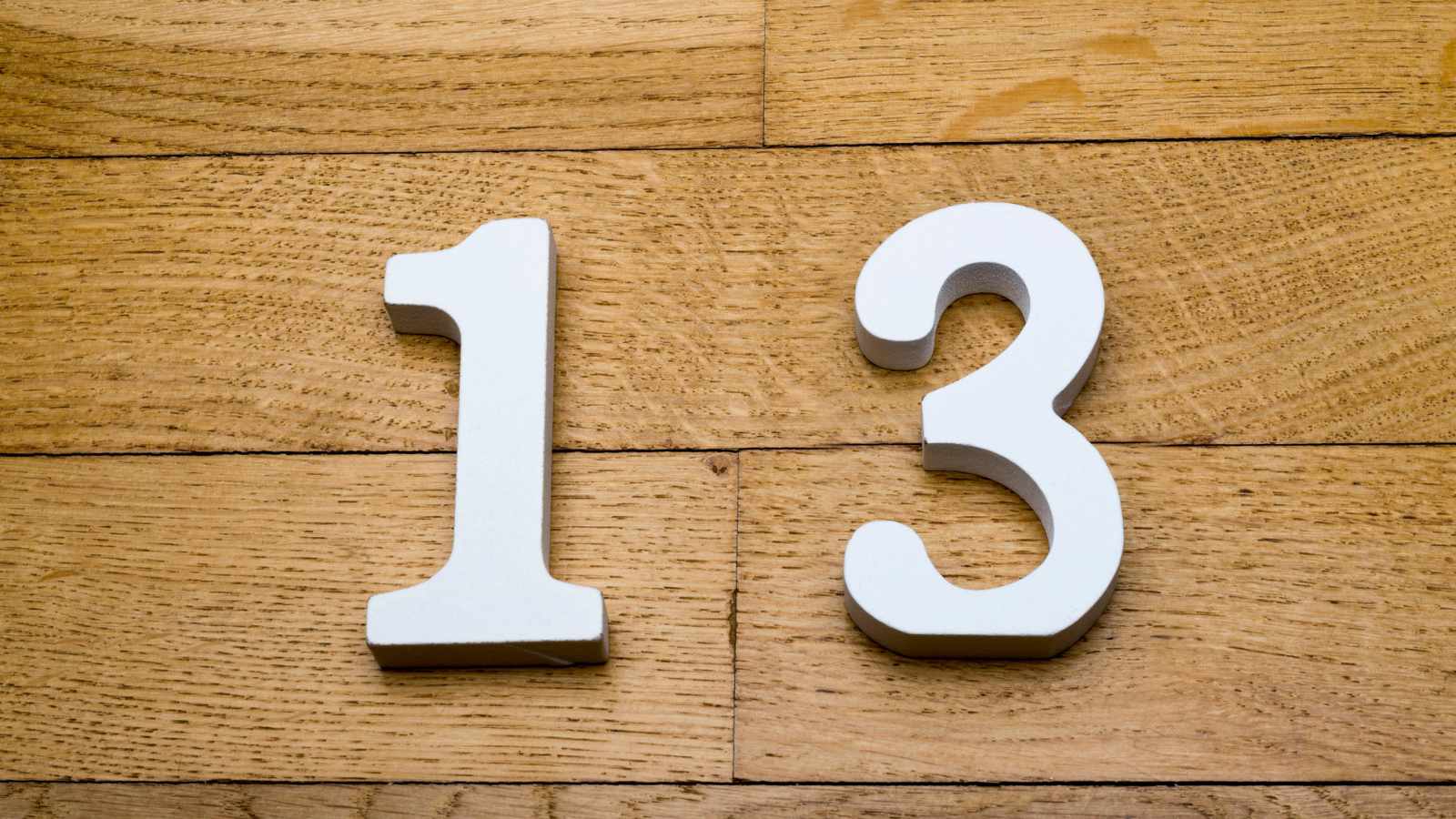 The Number 13 A Symbol of Bad Luck