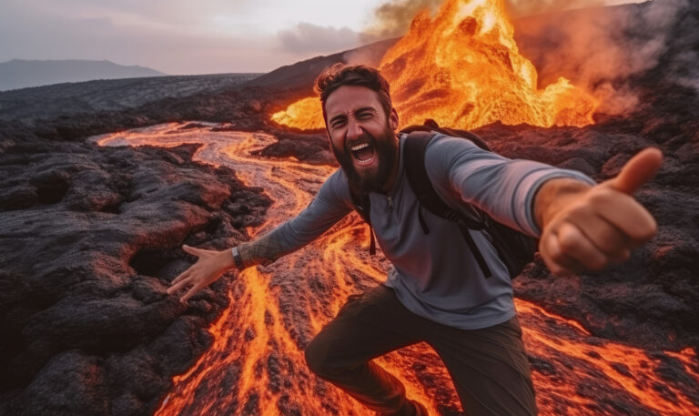 10 Terrifying Instances of People Falling Into Volcanoes