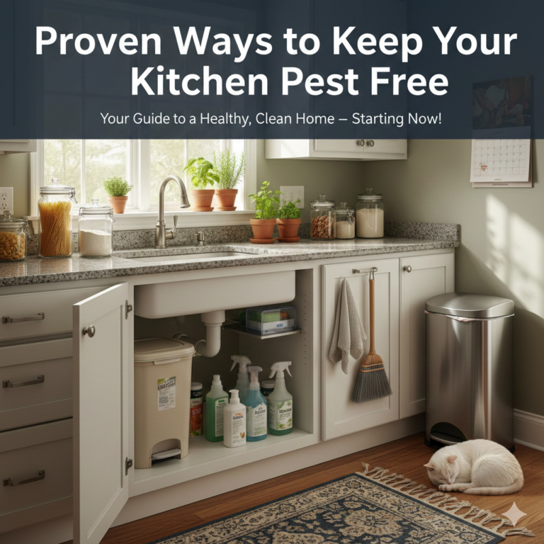 7 Proven Ways to Keep Your Kitchen Pest Free