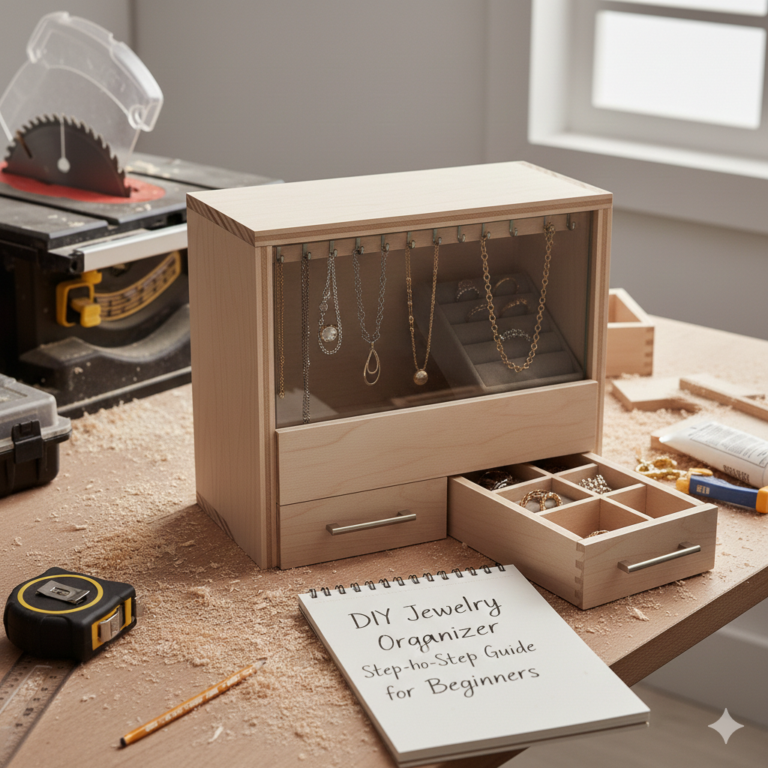 DIY Jewelry Organizer Step-by-Step Guide for Beginners