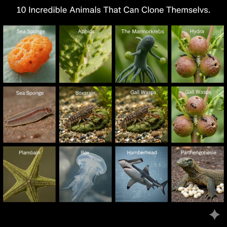 10 Incredible Animals That Can Clone Themselves