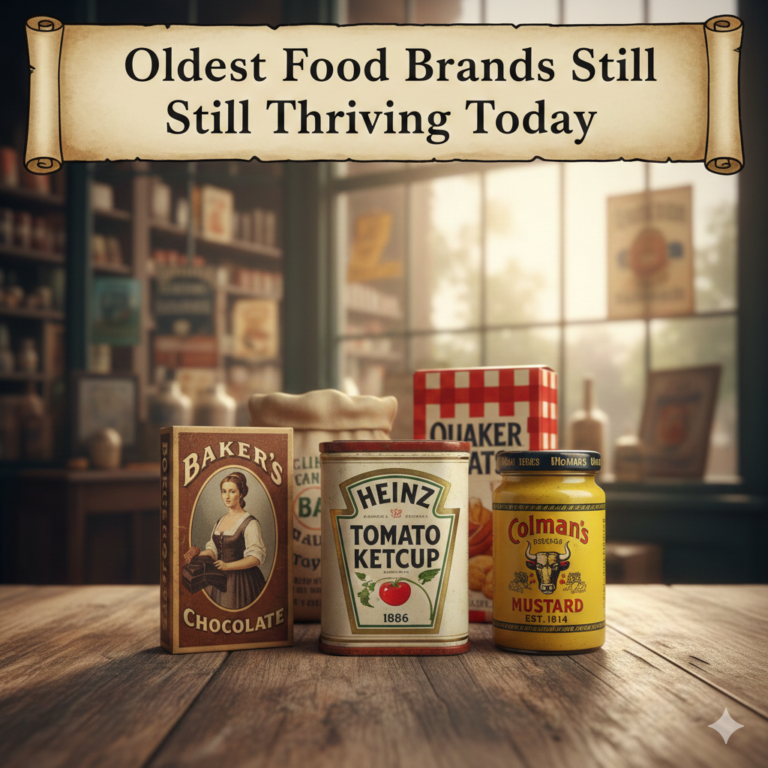 8 Oldest Food Brands Still Thriving Today