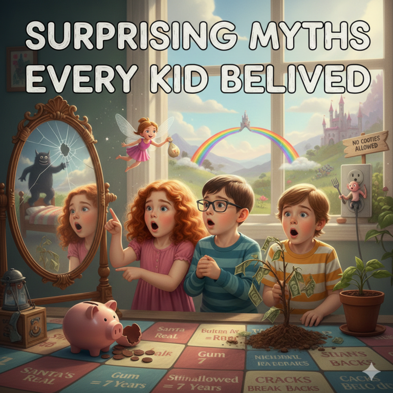 7 Funny and Surprising Myths Every Kid Believed