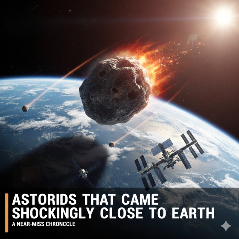 10 Asteroids That Came Shockingly Close to Earth