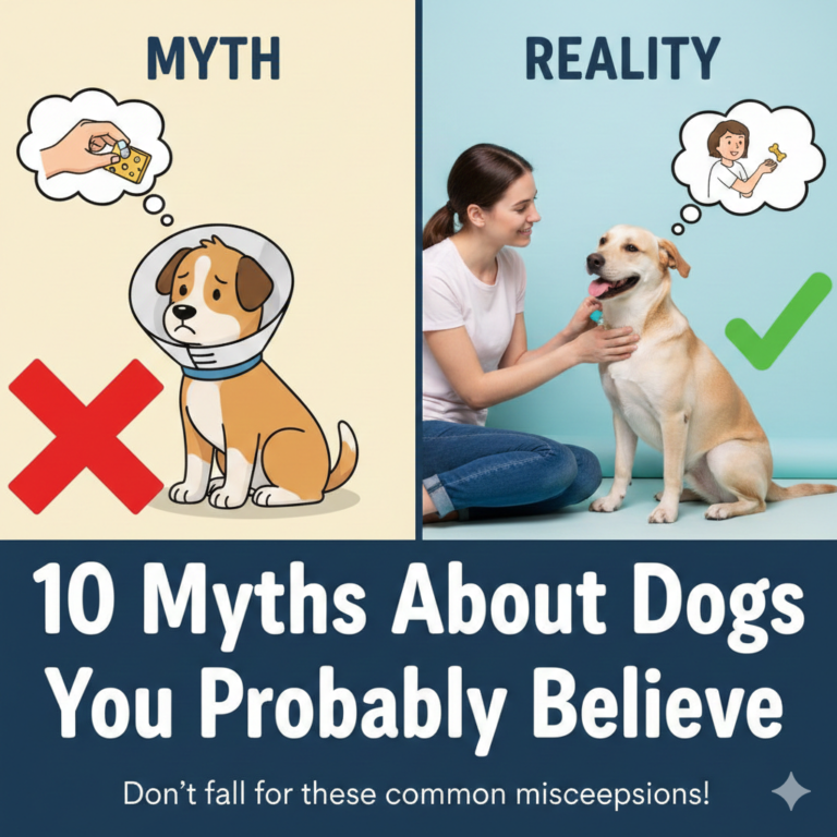 10 Myths About Dogs You Probably Believe