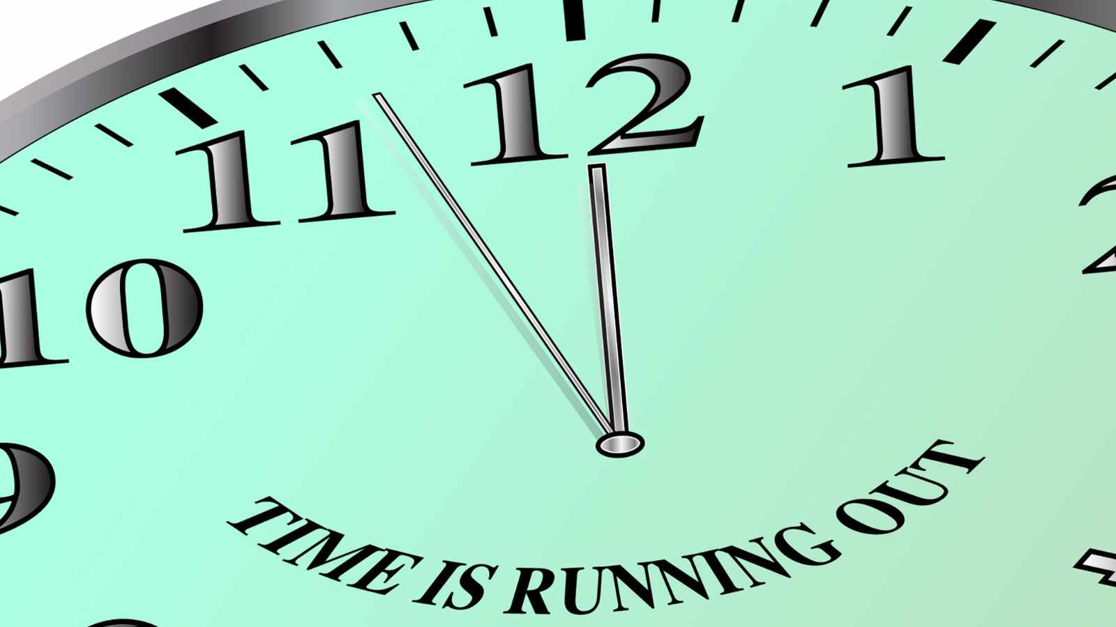 Time Is Running Out