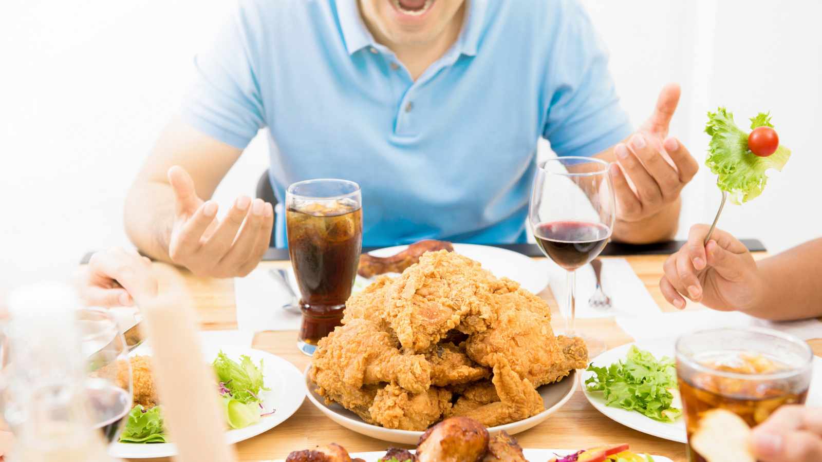 You Can’t Eat and Drink at the Same Time