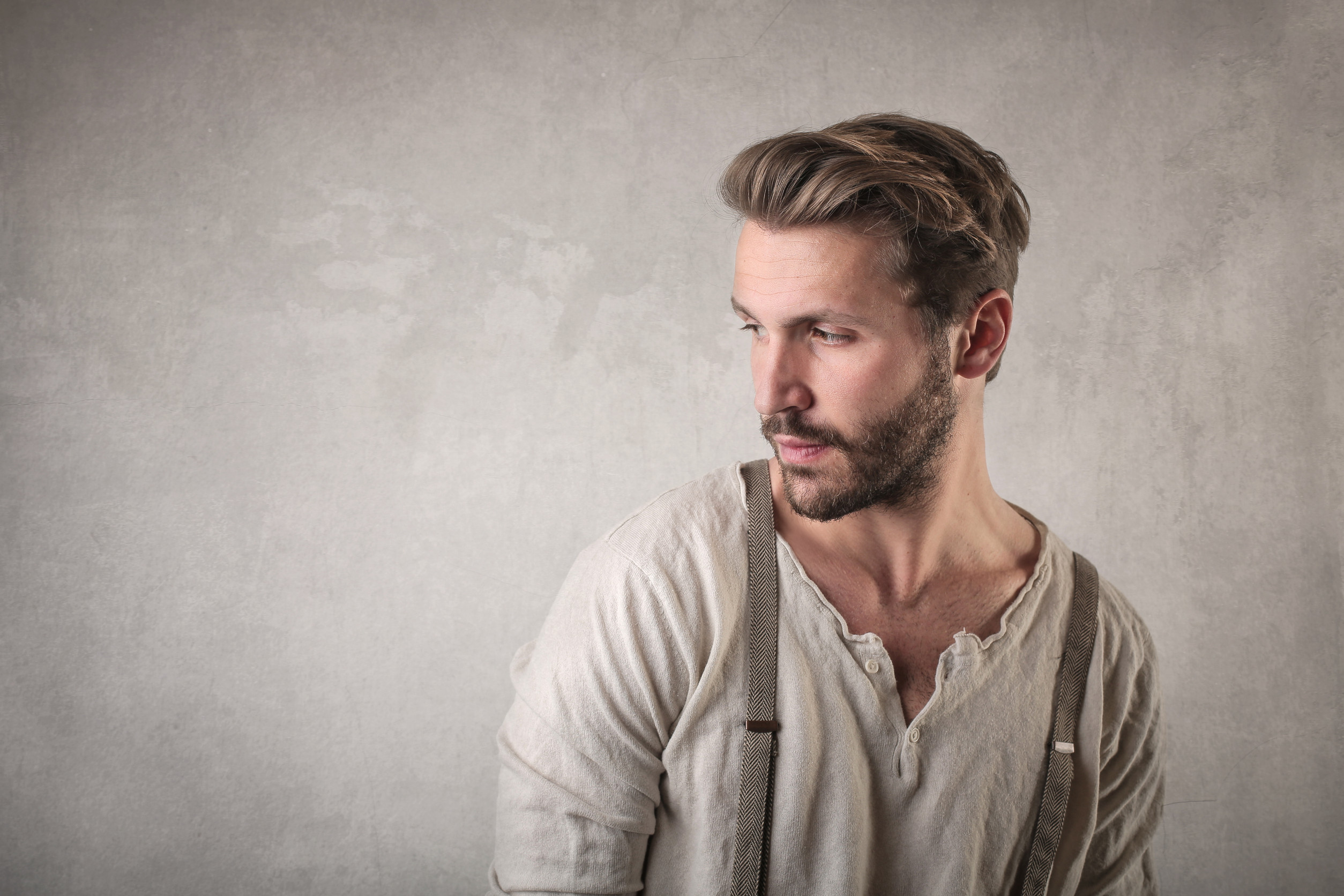 Country man's portrait