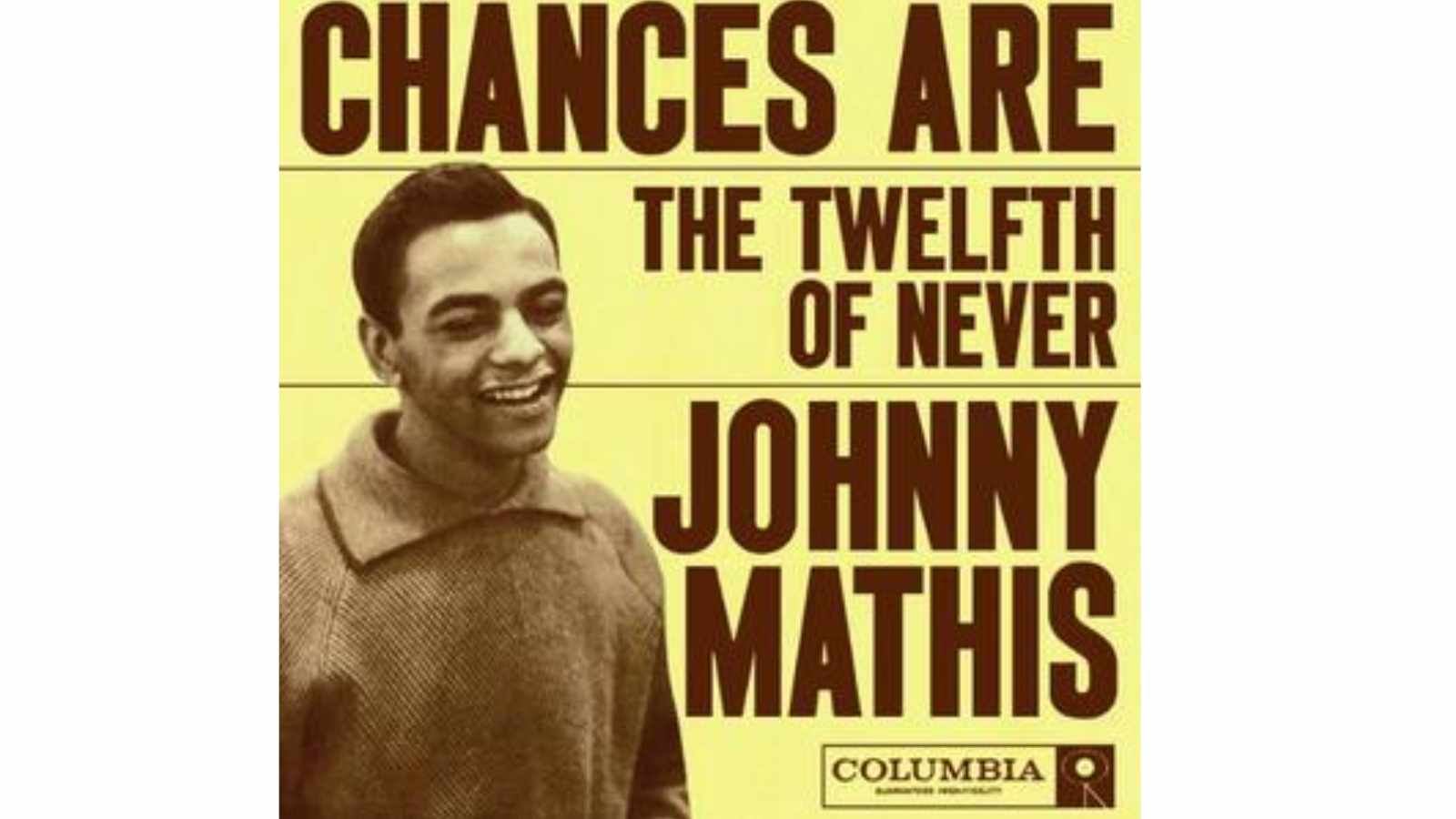 “Chances Are” - Johnny Mathis