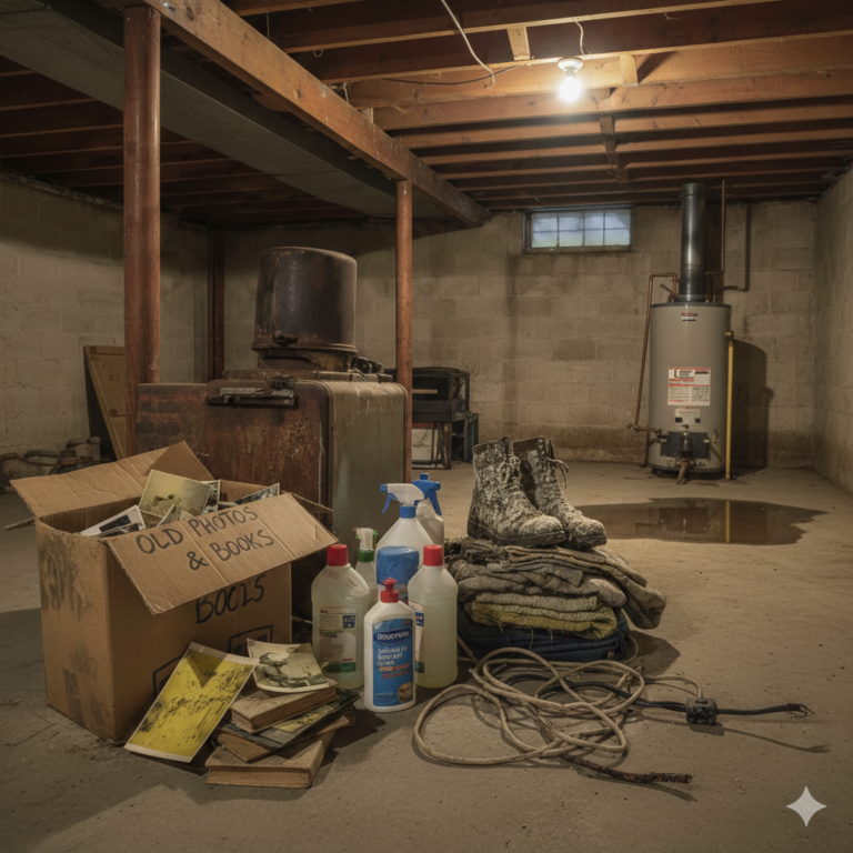 8 Things You Should Never Store in Your Basement
