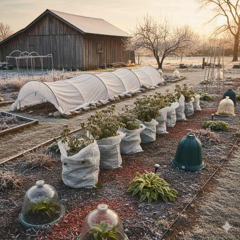 Don’t Let Frost Kill Your Plants, Use These Winter Covers