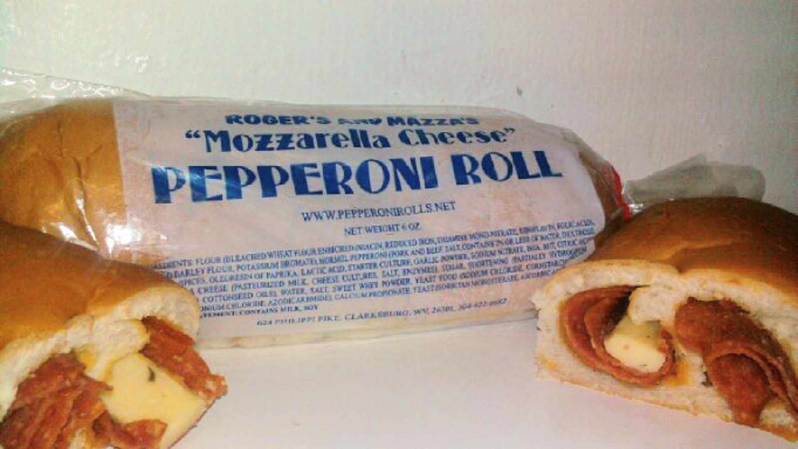West Virginia Pepperoni Roll
