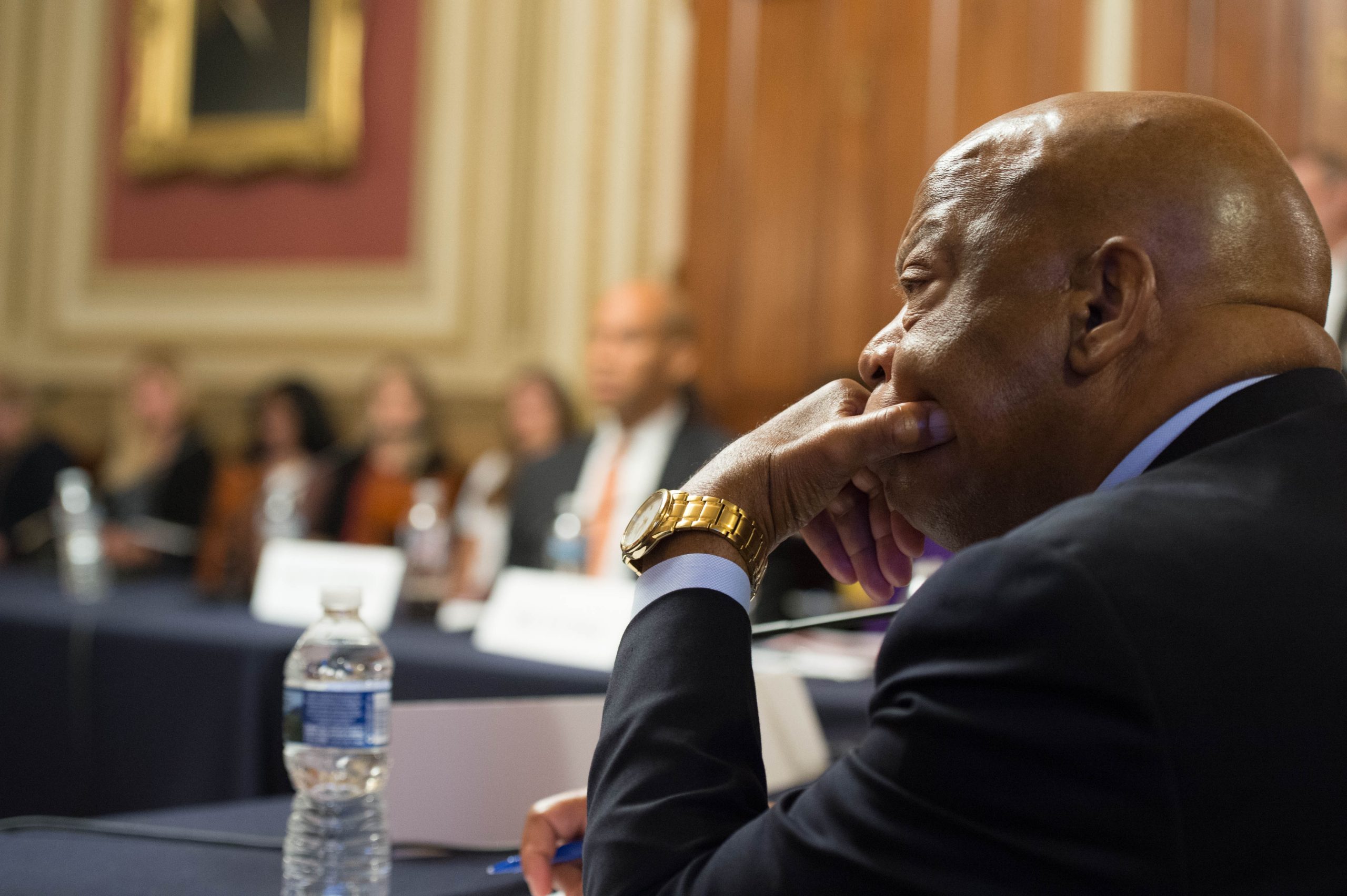 In the U.S. Capitol Building’s Lyndon B. Johnson Room, Civil Rights Icon Congressman John Lewis will Convene Senate and House Democrats and Experts to Discuss State of Voting Rights in America