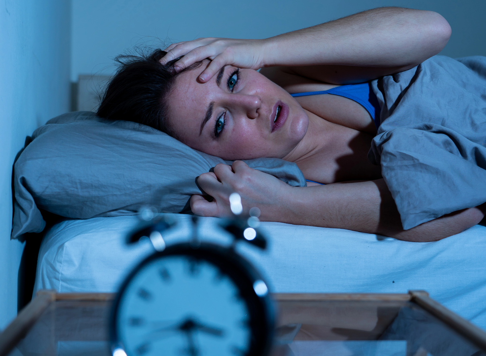woman sleeping