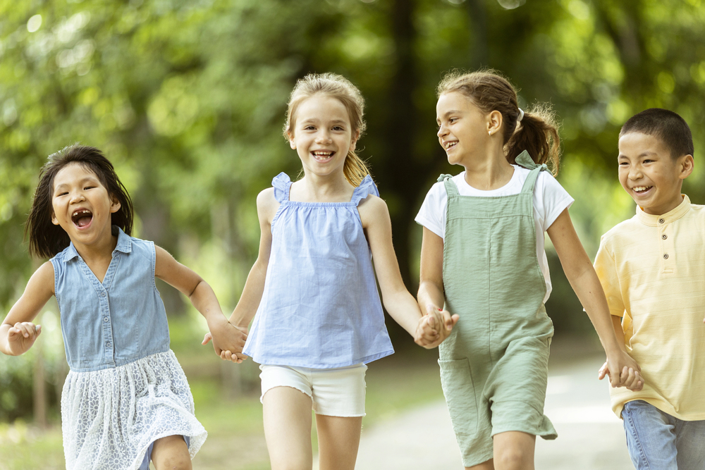 kids playing