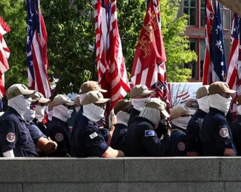 White Nationalists March Through Washington D.C. Region During 250th Independence Day Celebrations