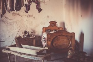 Old vintage bedroom