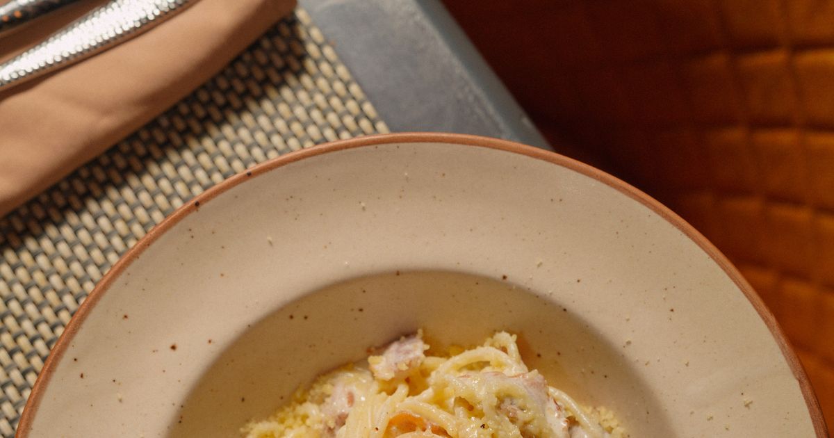Udon Carbonara Is the Creamy Noodle Mash-Up Everyone Wants to Try
